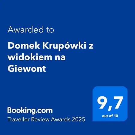 Prázdninový dům Krupowki Z Widokiem Na Giewont